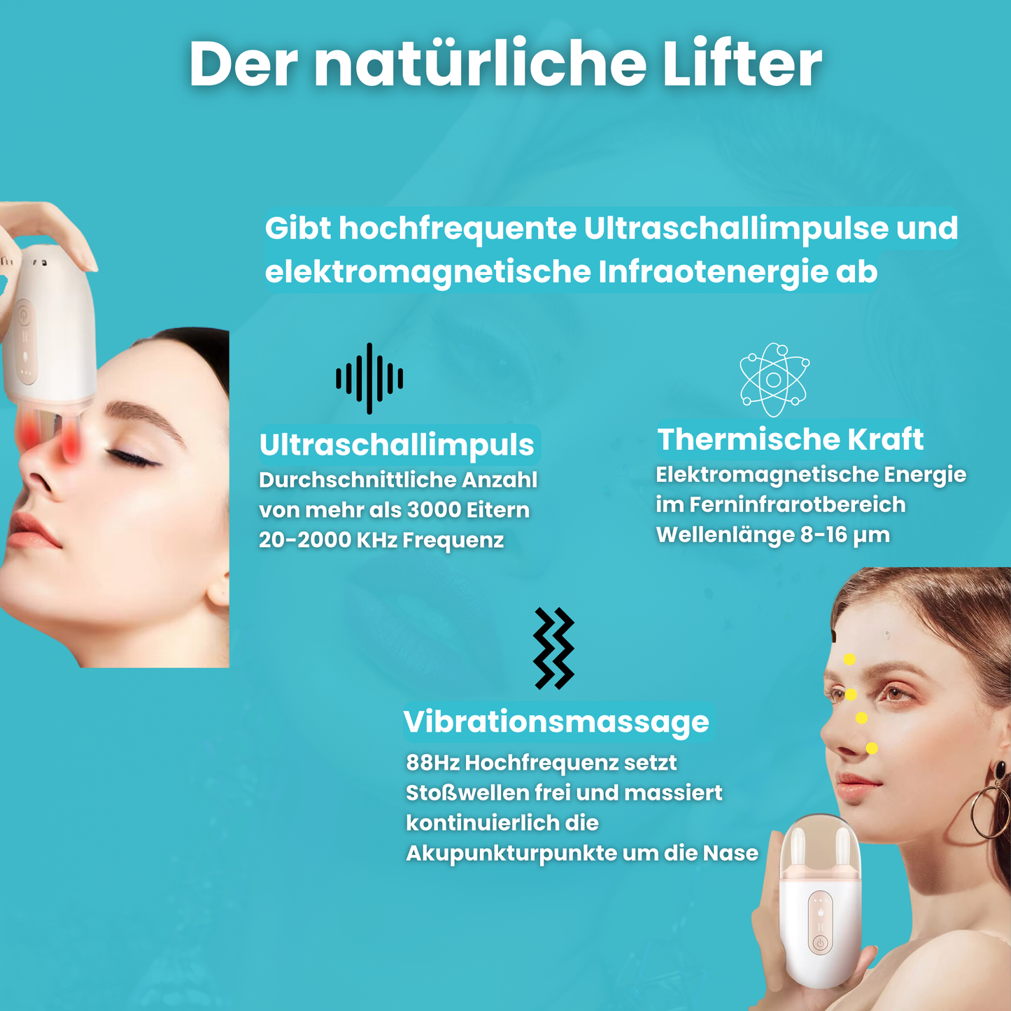 Der infrarot Nasenlifter