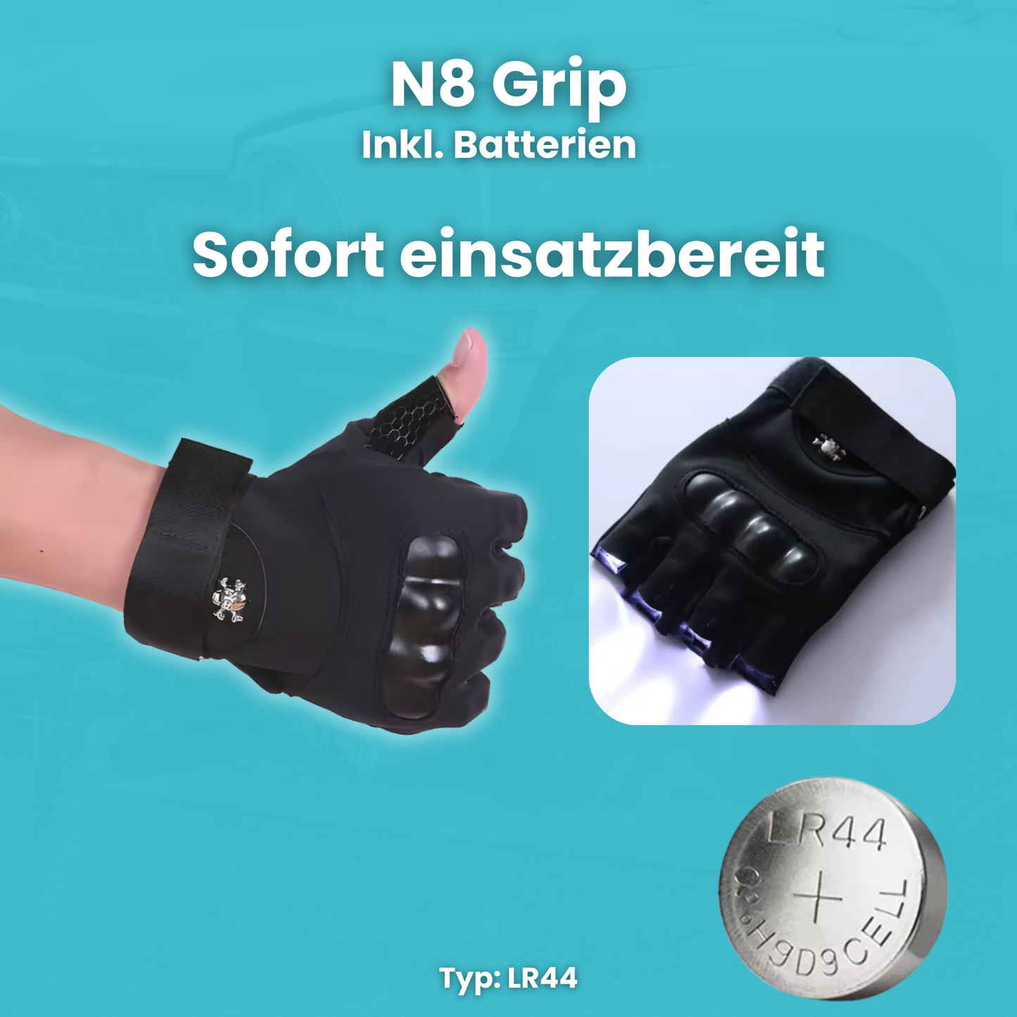Night Grip - Gutes Licht braucht keine 3. Hand