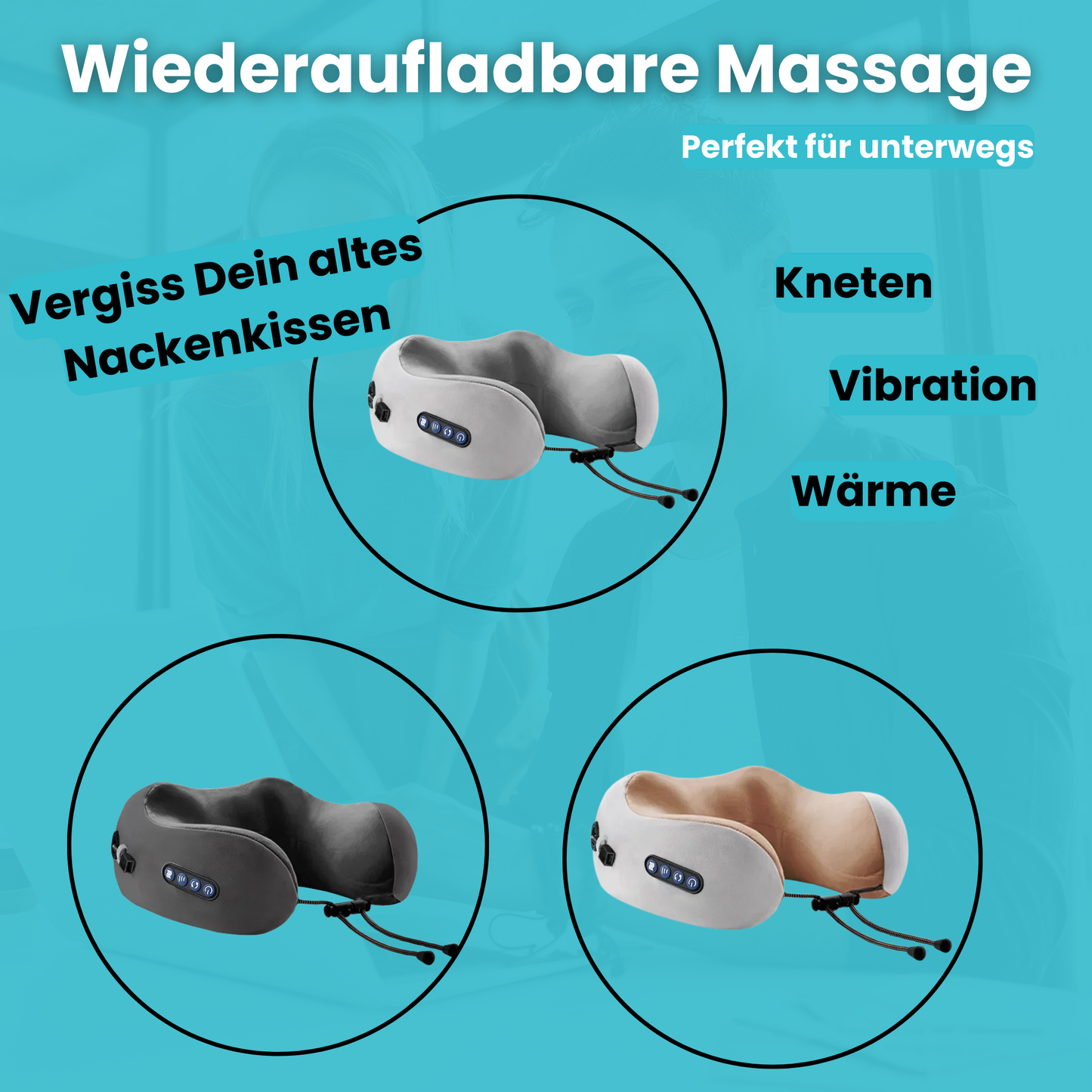 Der wiederaufladbarer Masseur