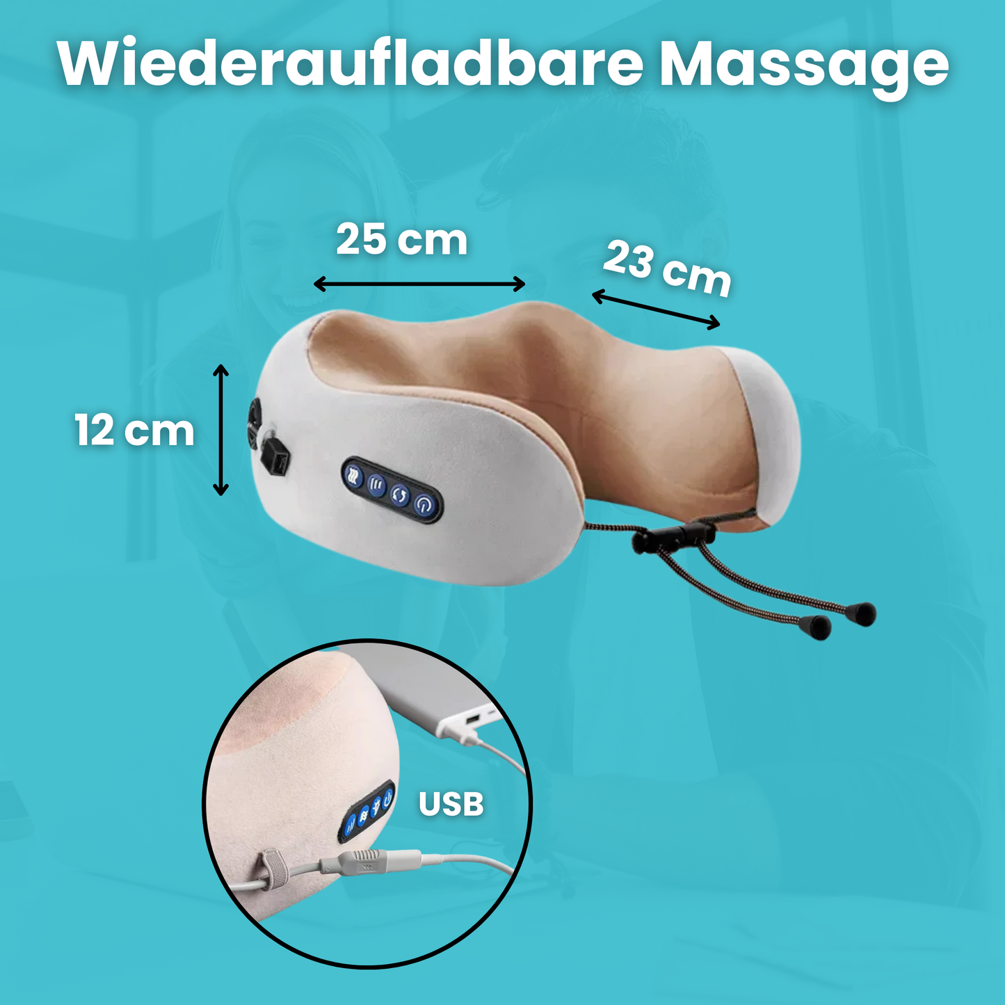 Der wiederaufladbarer Masseur