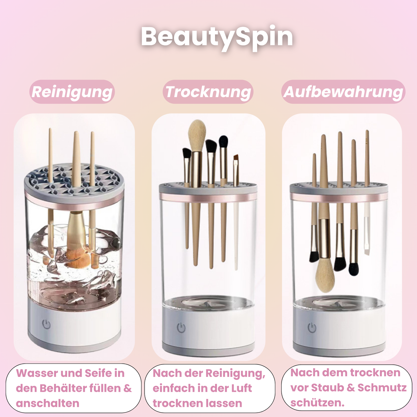 BeautySpin - saubere Basis für gesunde & schöne Haut
