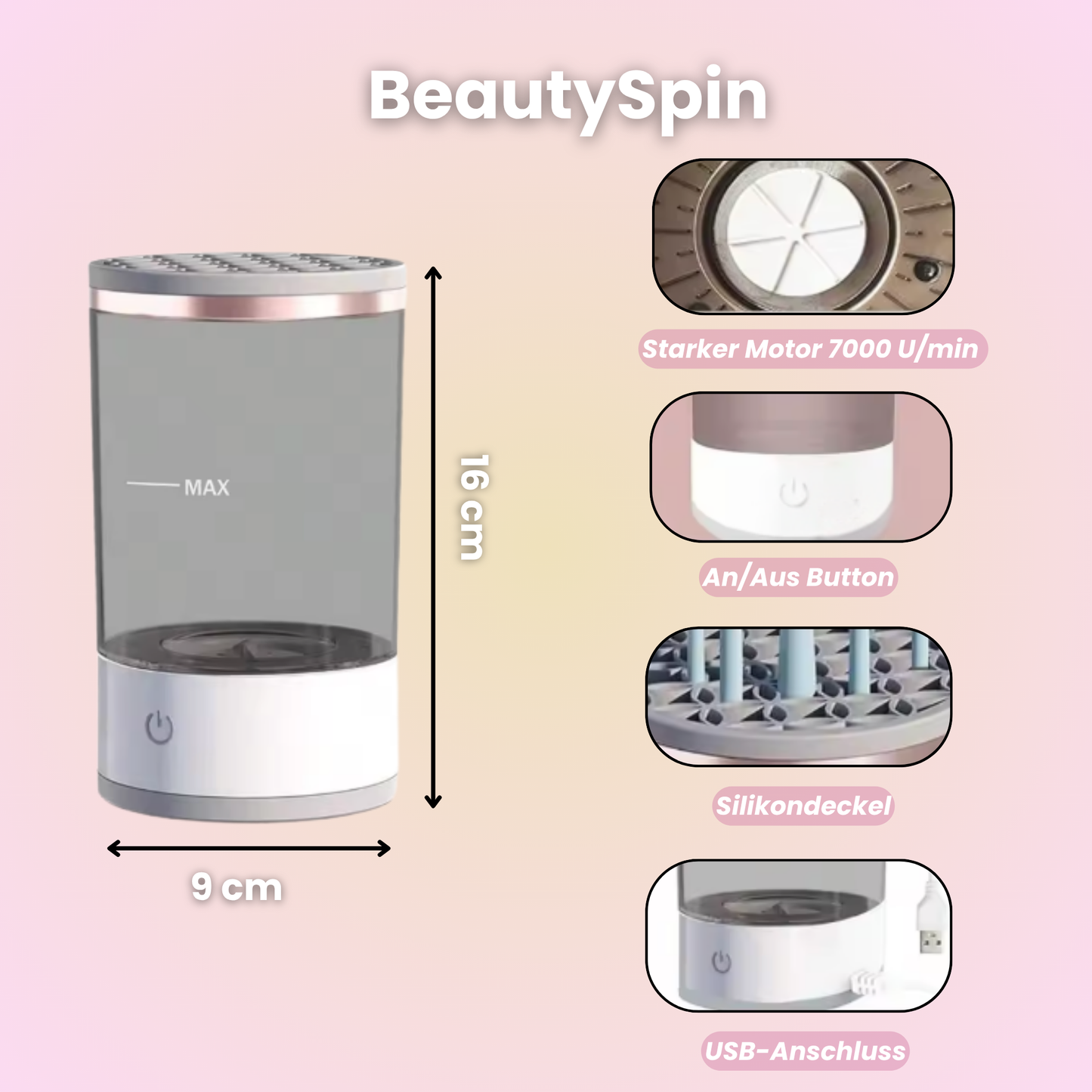 BeautySpin - saubere Basis für gesunde & schöne Haut
