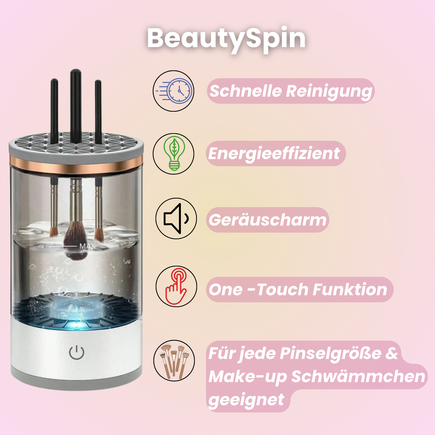 BeautySpin - saubere Basis für gesunde & schöne Haut