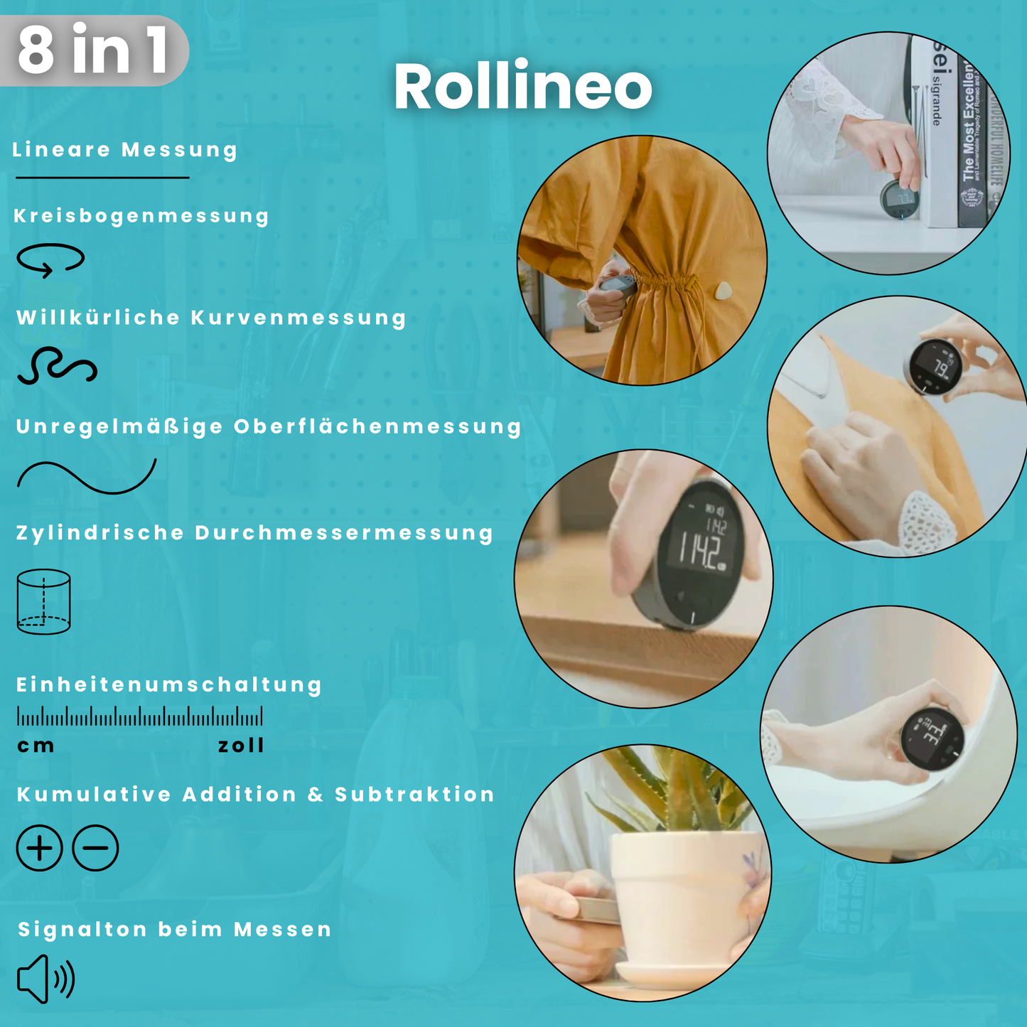 Rollineo - Dein digitales MessStück 🤖