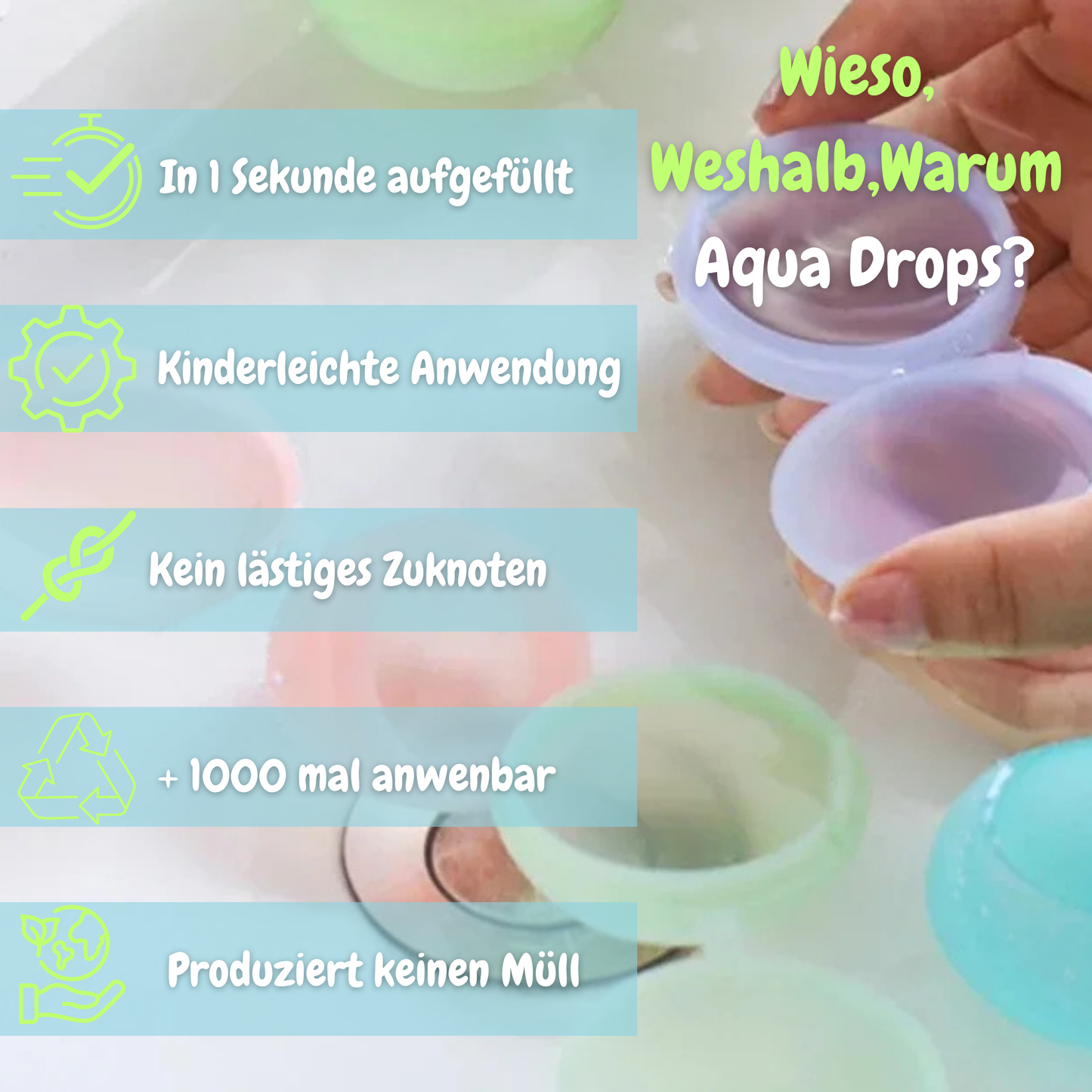 Aqua Drops - kein einmaliger Spaß 😎