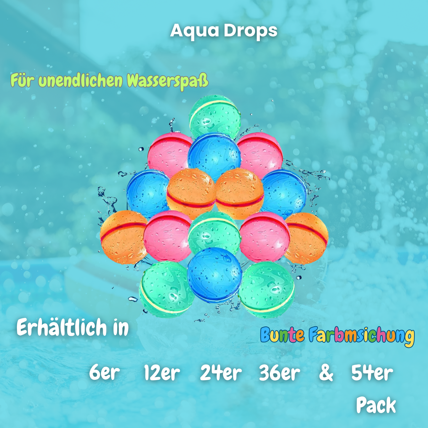 Aqua Drops - kein einmaliger Spaß 😎
