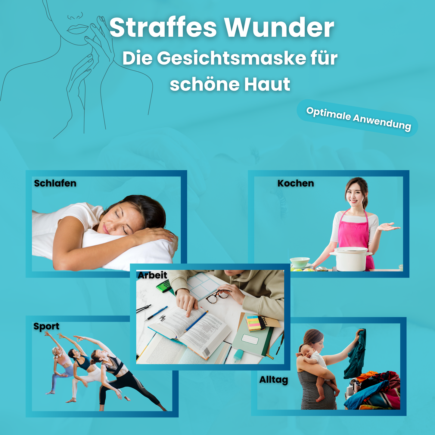 Der originale Gesichtsformer