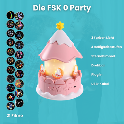 Projektor der magischen Nächte & coolen Partys