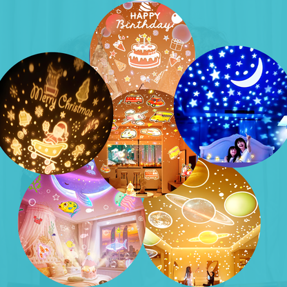 Projektor der magischen Nächte & coolen Partys