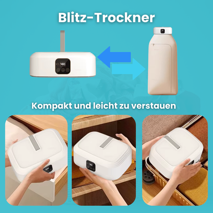 Blitz-Trockner 🚀 Die moderne Warmluft-Technologie mit UV-Licht