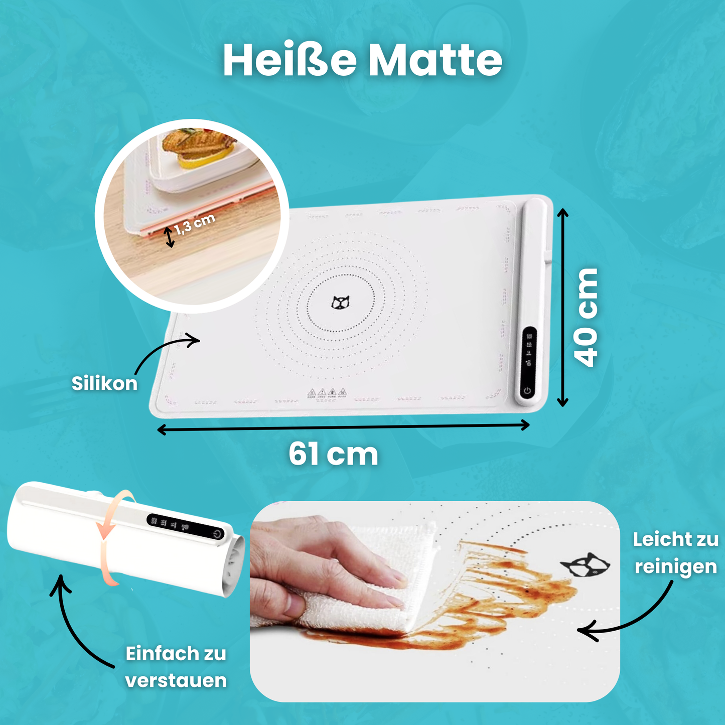 Heiße Matte 🔥 - Jetzt kann das Essen auch mal warten😉