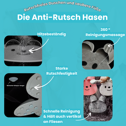 Die originalen Anti-Rutsch Hasen